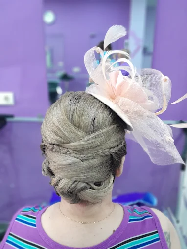 Recogido elegante para evento